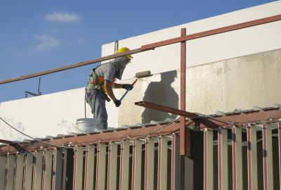 Commercial Fence Painting in Chandler, AZ