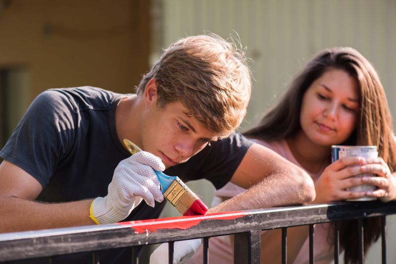 Business Fence Painting