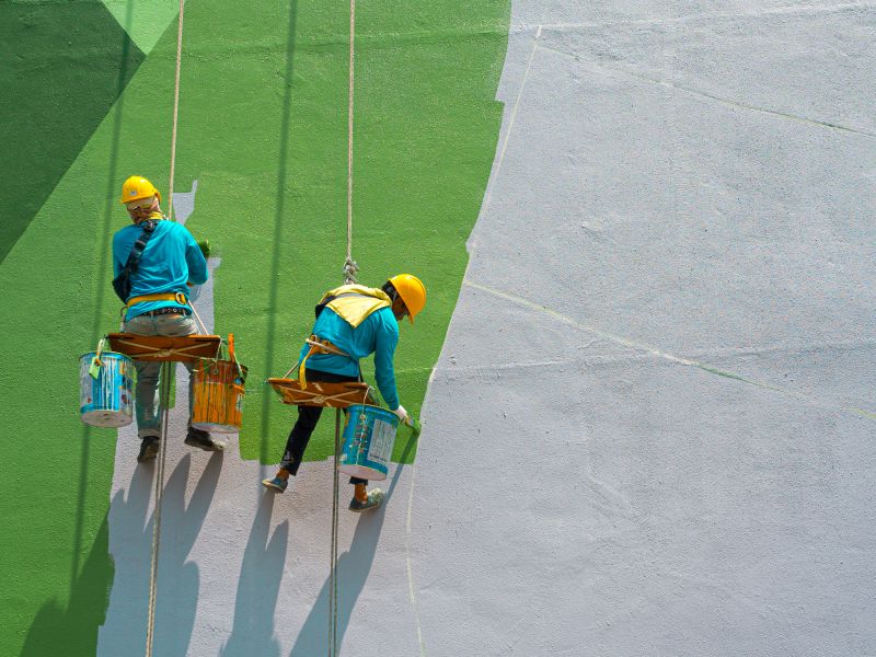 Commercial Fence Painting in Pinellas County, FL