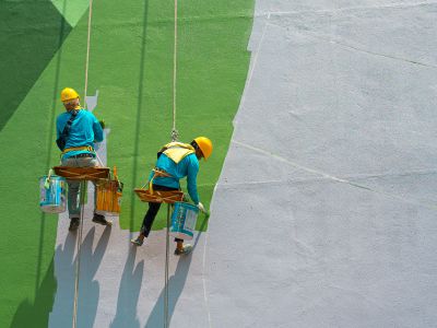 Commercial Fence Painting in Littleton, CO